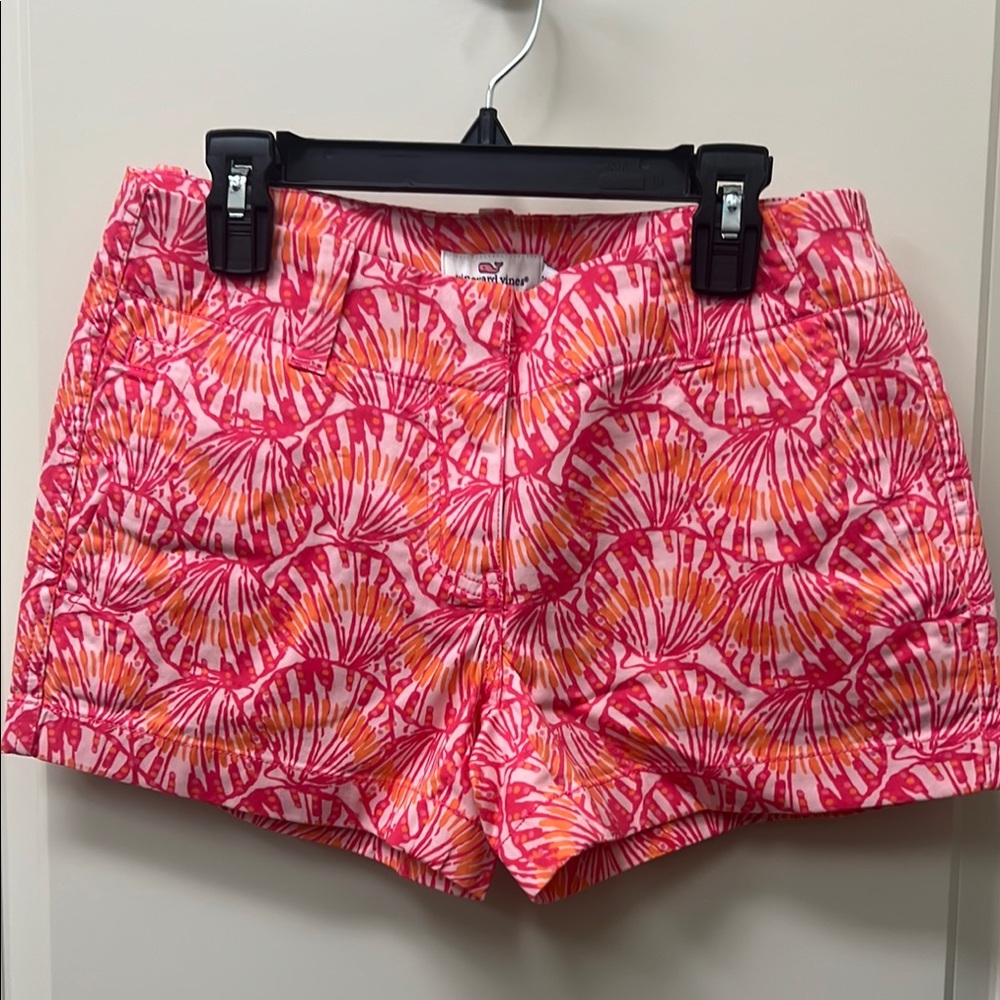Vineyard Vine Pink and Orange Shorts